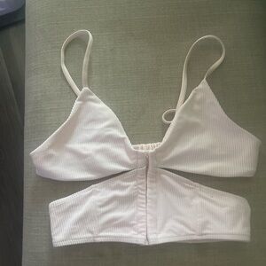 Frankie's Bikinis Light Pink Bralette